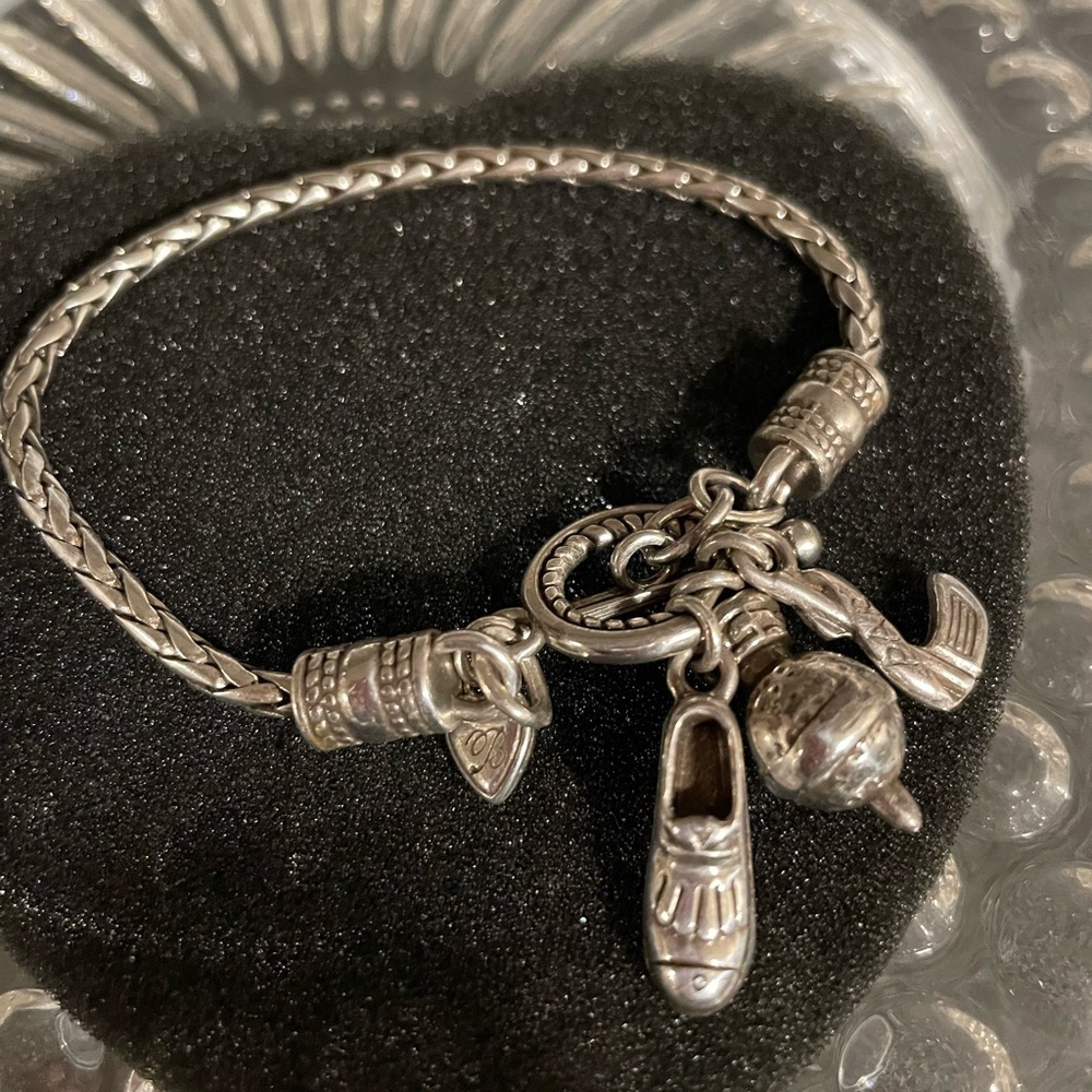 Brighton golf charm bracelet